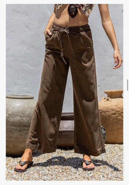 Luna Tencel Wide Leg Pant