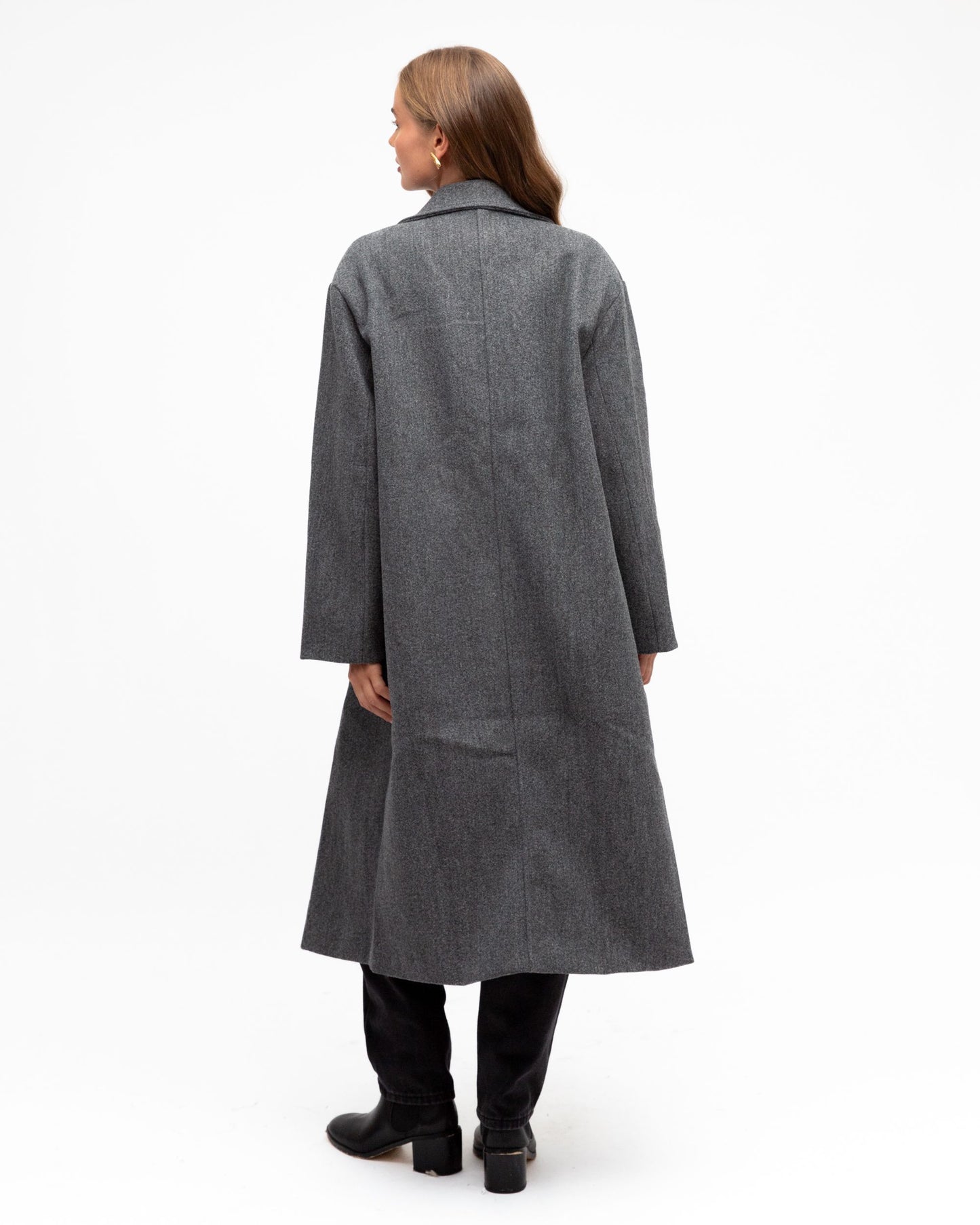 Paper Heart City Grey Coat