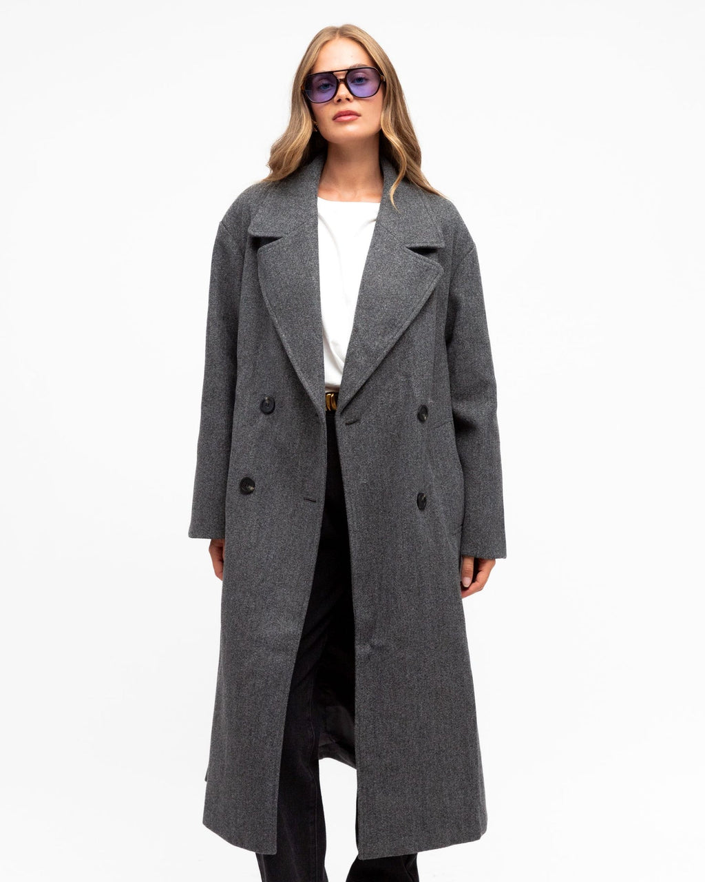 Paper Heart City Grey Coat