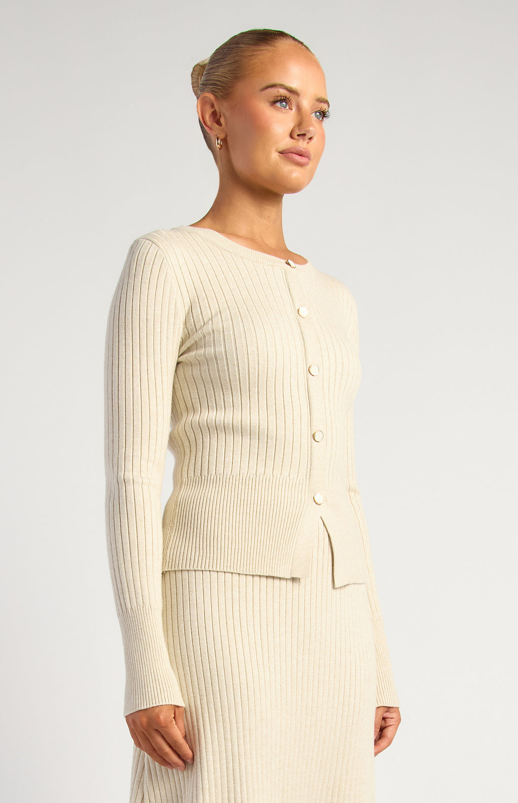 Elle Ribbed Cardi