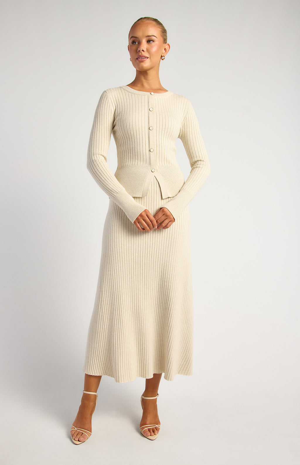 Elle Ribbed Cardi